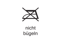nicht bügeln