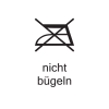 nicht bügeln