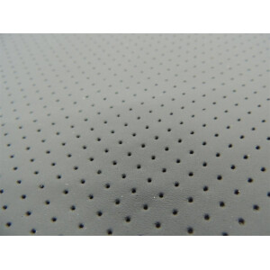 Nappa Autoleder SALE schwarz perforiert MK1 ca. 2,20 qm