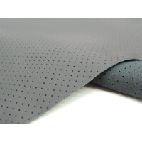 Nappa Autoleder SALE schwarz perforiert MK1 ca. 2,20 qm