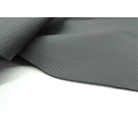 Nappa Autoleder SALE schwarz perforiert MK1 ca. 2,20 qm