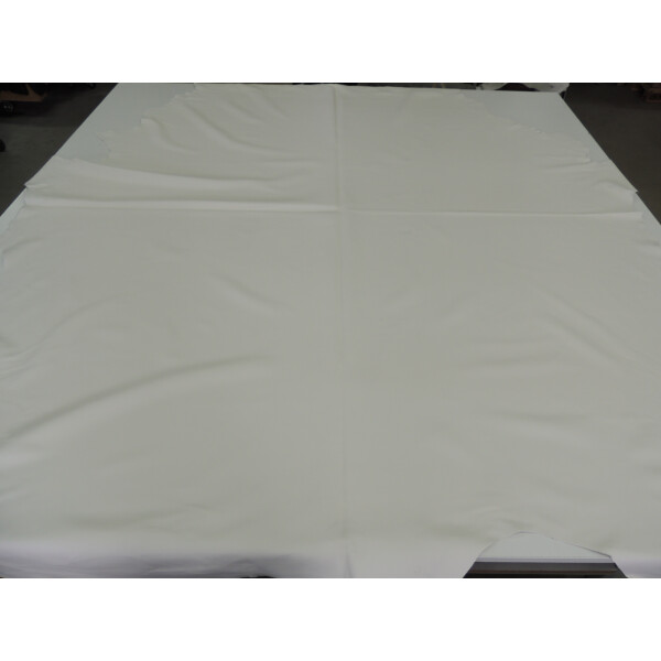 Lederhaut Puerto Farbe wollweiß gedecktes Leder ca. 5,0 - 5,50 qm