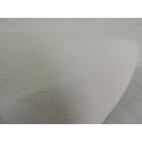 Lederhaut Puerto Farbe wollweiß gedecktes Leder ca. 5,0 - 5,50 qm