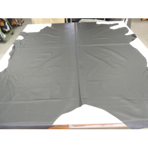 Lederhaut Dollaro Farbe schwarz gedecktes Leder ca. 5,5 qm