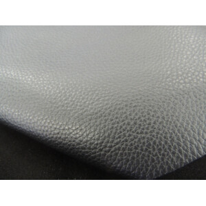 Lederhaut Dollaro Farbe schwarz gedecktes Leder ca. 5,5 qm