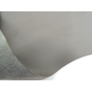 Lederhaut Puerto Farbe mittelgrau gedecktes Leder ca. 5,50 qm