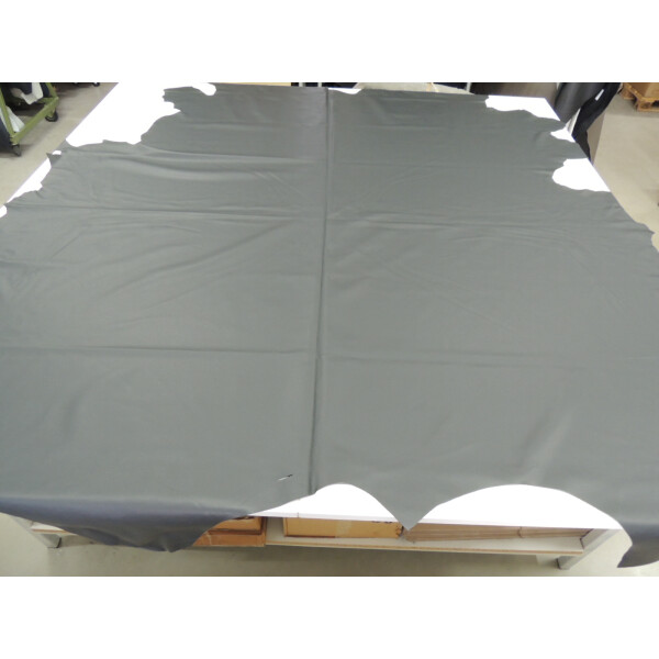 Lederhaut Puerto Farbe anthrazit gedecktes Leder ca. 5,0 - 5,50 qm