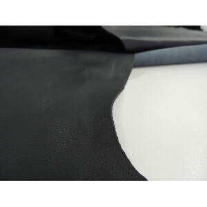 Lederhaut Puerto Farbe anthrazit gedecktes Leder ca. 5,0 - 5,50 qm