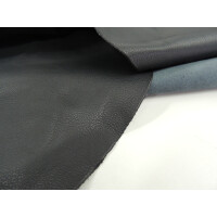 Lederhaut Puerto Farbe anthrazit gedecktes Leder ca. 5,0 - 5,50 qm