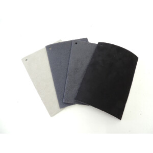 Himmelstoff Verkleidungsstoff Velours elastisch 4 Farben