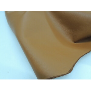Lederhaut Polsterleder Farbe cognac Rindleder Semi-Anilin 5,12 qm