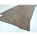 Blankleder Büffel braun antik 0,7-0,9 qm Sattlerleder vegetabil Fahlleder