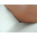 Blankleder Büffel cognac ca. 0,7-0.9 qm Sattlerleder vegetabil Fahlleder