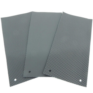 Lenkradleder Armaturenbrettleder Autoleder schwarz jet /...