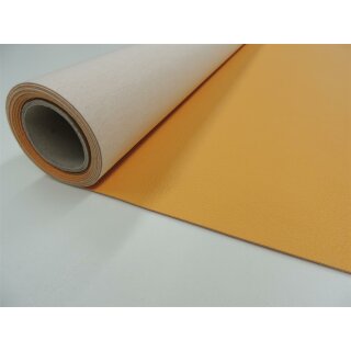 Kunstleder 2,50 lfm B140 cm Farbe aprikose orange Autokunstleder Bootkunstleder