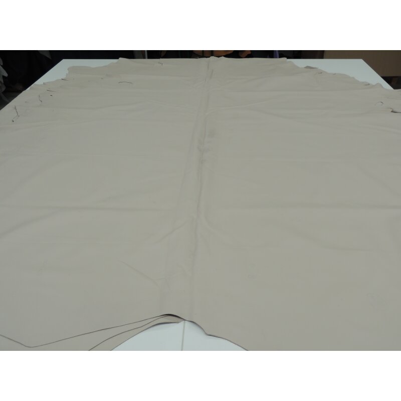 Lederhaut Polsterleder Puerto Farbe seidenbeige Rindleder...