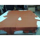 Lederhaut Polsterleder Puerto 5,59 qm Farbe Terrakotta Rindleder gedecktes Leder 1,3-1,5