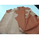Lederhaut Polsterleder Puerto 5,59 qm Farbe Terrakotta Rindleder gedecktes Leder 1,3-1,5