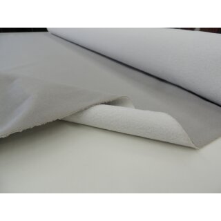 Solara Polsterstoff Microfaser Wildleder hellgrau