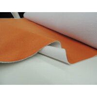 Solara Polsterstoff Microfaser Wildleder orange