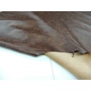 Lederhaut 4,58 qm cognac antik duchgefärbt Rindnappa Polsterleder Möbelleder Taschenleder