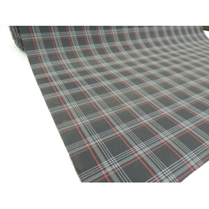 Autostoff VW Clark Golf ORIGINAL GTI Karo mit rotem...