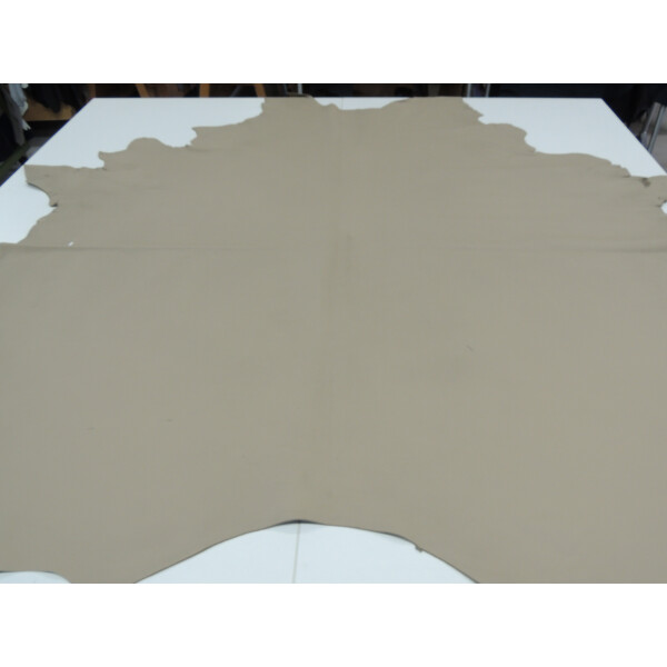 Lederhaut Polsterleder Puerto Farbe beige natur Rindleder gedecktes Leder 4,64 qm