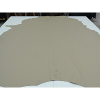 Lederhaut Polsterleder Puerto Farbe beige natur Rindleder gedecktes Leder 4,63 qm